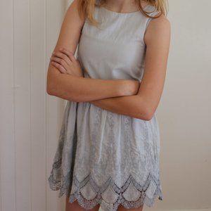 Gap Kids Light Blue Lace Dress